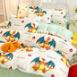 Pokémon Series Eevee Dragon 100% Cotton 4-piece set