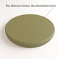Premium Memory Foam Round Cushion PU Leather