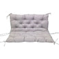 Outdoor Bench Cushions Garden Swing Seat Cushions with Backrest
