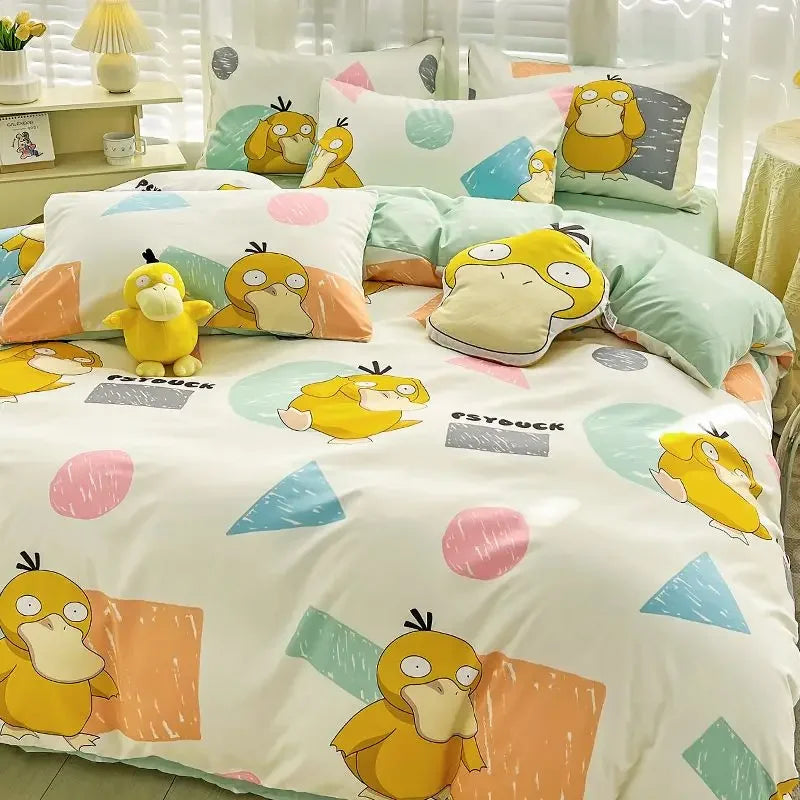 Pokémon Series Eevee Dragon 100% Cotton 4-piece set