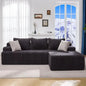 Cloud Modular Sectional Sofa Couch L-Shape Memory Foam
