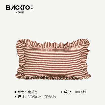 Candy Series 100% Cotton Pillowcase Nordic Style Sofa Living Room