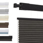 No Tools No Drill Top-Down Bottom Up Honeycomb Blinds for Windows, 1" Cell Fabric Cordless