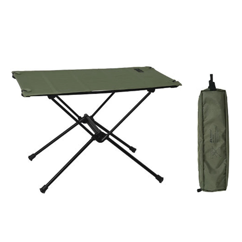 Camping Foldable Table Aluminum Alloy Picnic Collapsible Table Tear Resistance Lightweight Camp Table Outdoor Travel Supplies