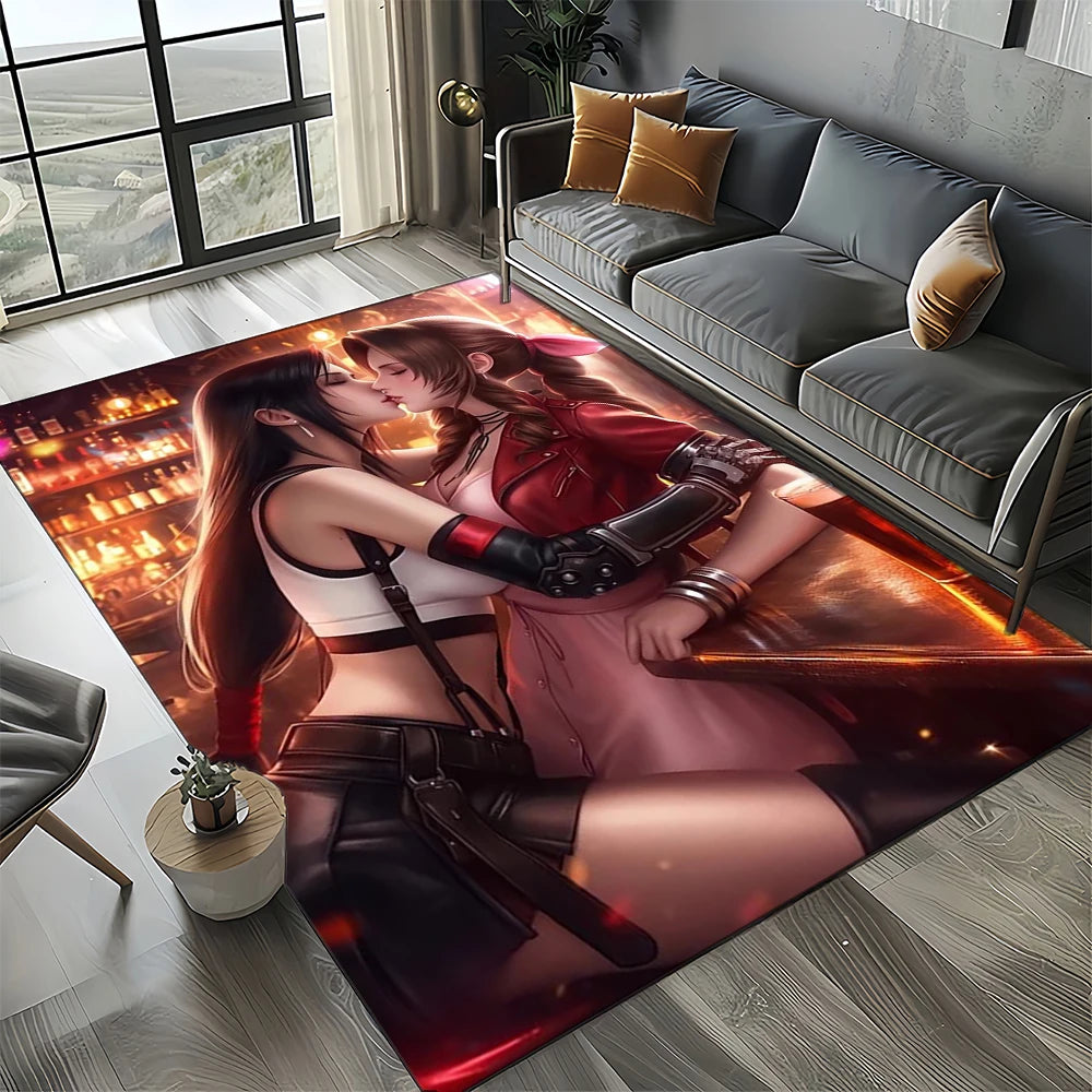 27 Style New Sephiroth Final Fantasy Games Cloud Tifa Aerith Carpet