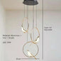 Modern LED Gold Magpie Bird Ceiling Chandelier