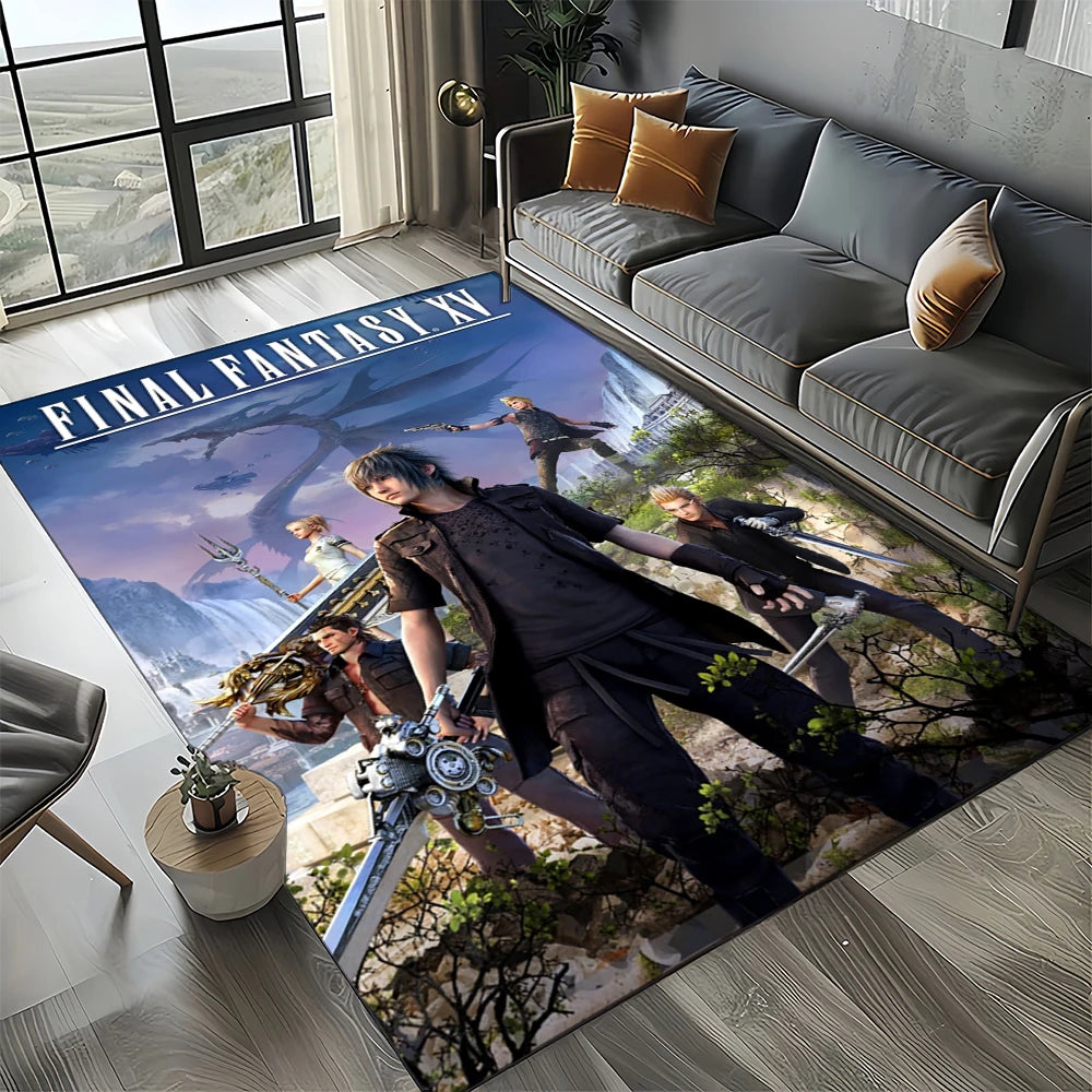2025 New Style Final Fantasy Games Cloud Tifa Aerith Carpet