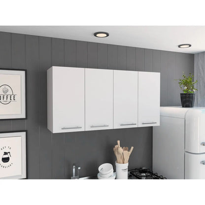 120" Four Door Wall Cabinet