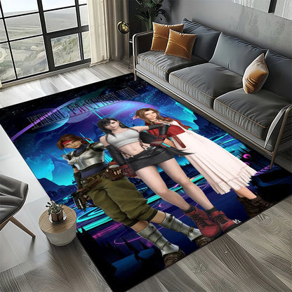2025 New Style Final Fantasy Games Cloud Tifa Aerith Carpet