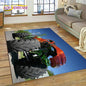 Monster Truck Monster Jam Cartoon Rug Carpet