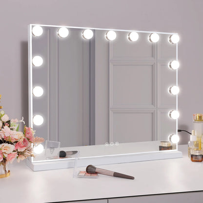 FENCHILIN Vanity Mirror w/ Hollywood Lighted Makeup Mirror