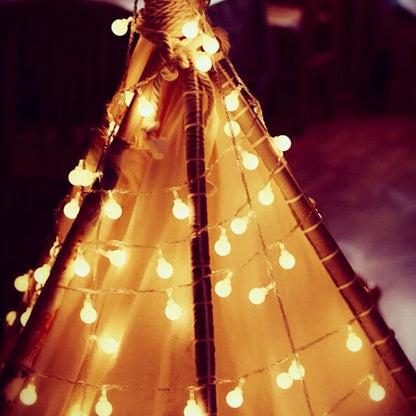 Garland Lights Outdoor Lamp Wedding Garden Fairy Lights