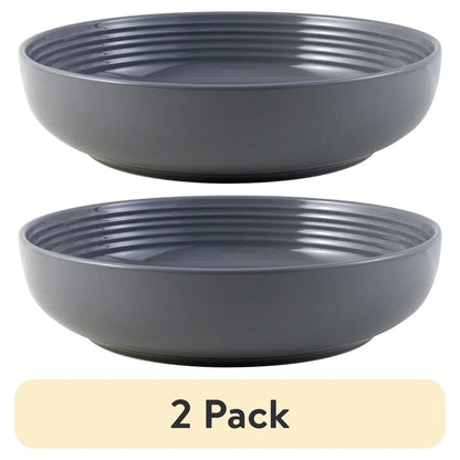 2/ Stoneware Dinner Bowls Dishwasher Safe Microwave Safe