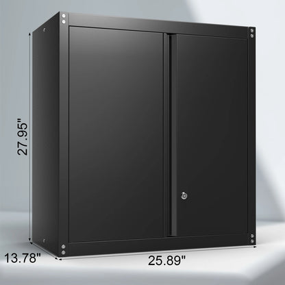 Metal Garage Storage Cabinet Wall Mounted Organizer