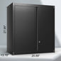 Metal Garage Storage Cabinet Wall Mounted Organizer