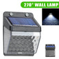 30 LED Solar Light PIR Motion Sensor Wall Light Outdoor Solar Lamp Waterproof