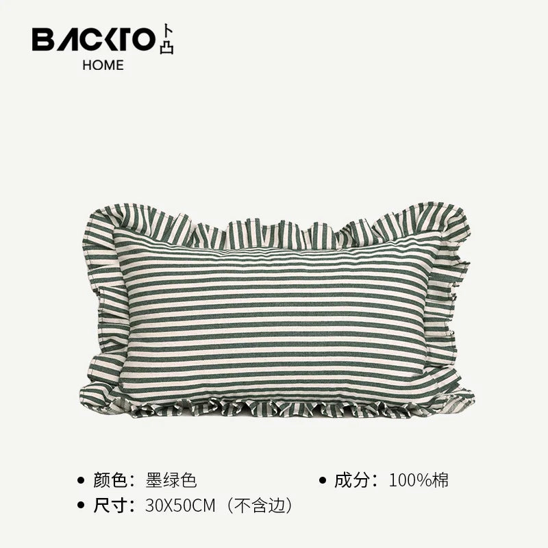 Candy Series 100% Cotton Pillowcase Nordic Style Sofa Living Room