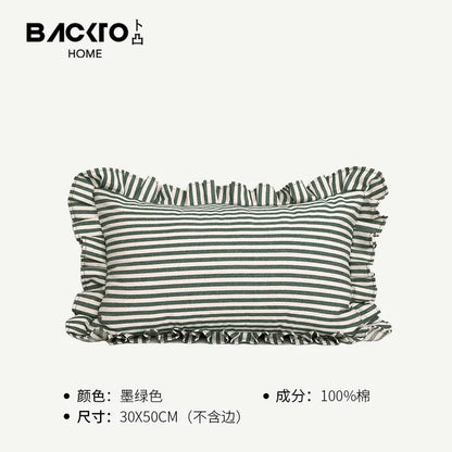 Candy Series 100% Cotton Pillowcase Nordic Style Sofa Living Room