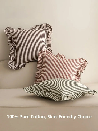 Candy Series 100% Cotton Pillowcase Nordic Style Sofa Living Room