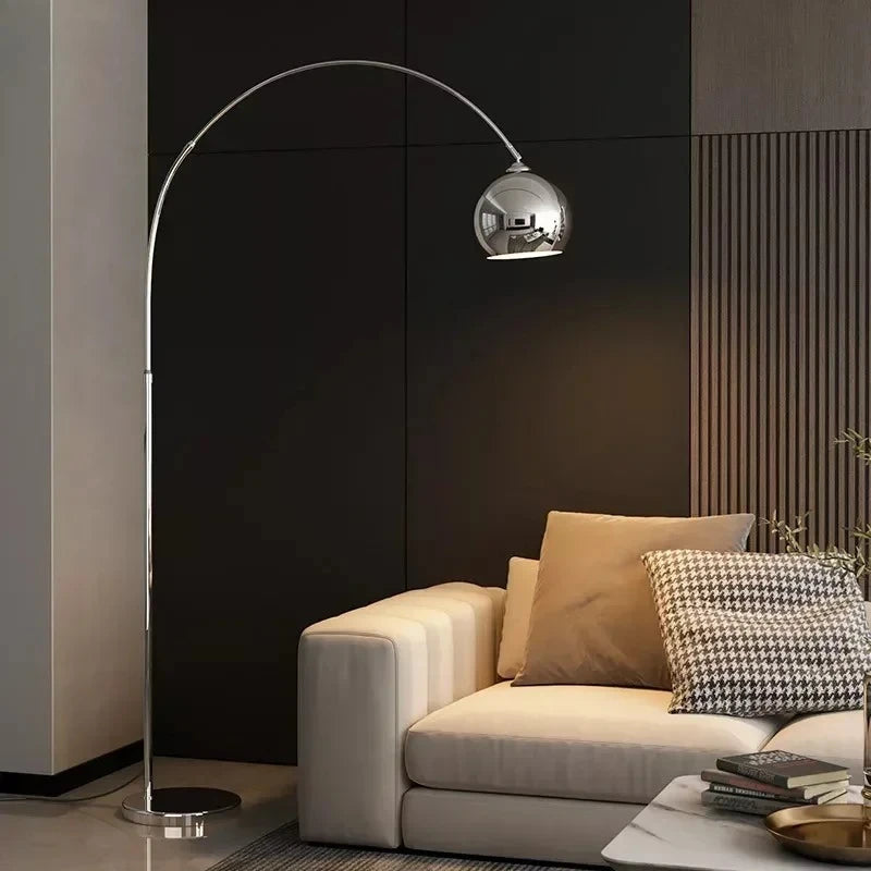 Danish Designer Fishing Floor Lamp Italian Light Luxury Living Room