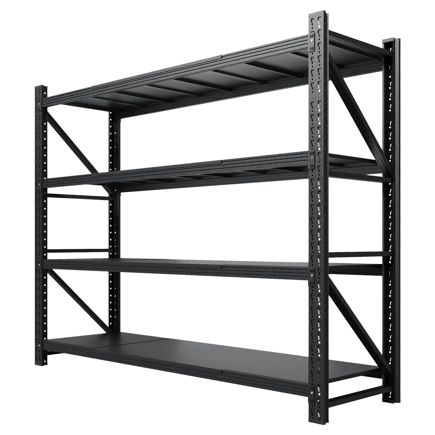 7000lb Heavy Duty Steel Shelves 79"W, Garage/Warehouse/Storage Rack