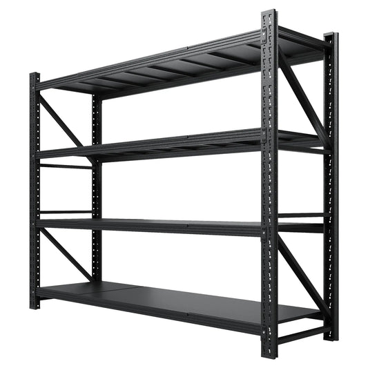 7000lb Heavy Duty Steel Shelves 79"W, Garage/Warehouse/Storage Rack