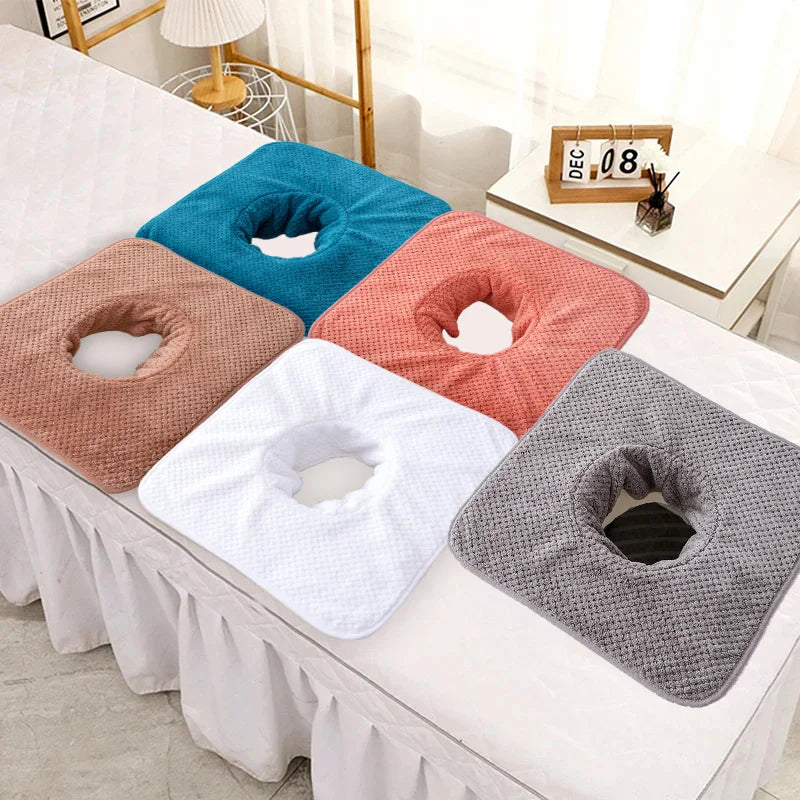 35*35CM Beauty SPA Massage Table Planking Face Towel