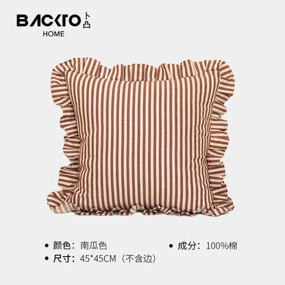 Candy Series 100% Cotton Pillowcase Nordic Style Sofa Living Room
