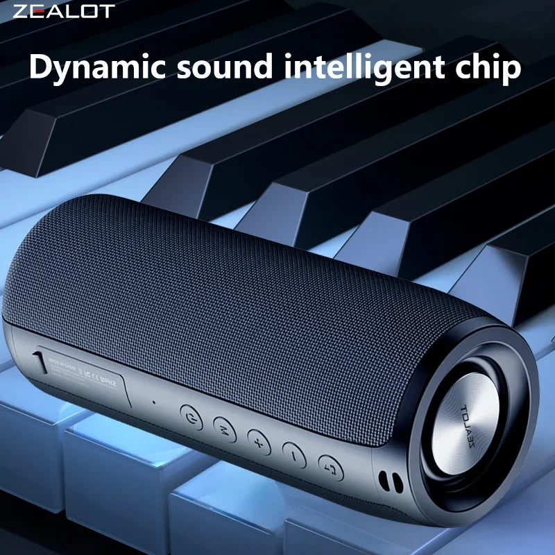 Portable Speaker S51 20W Power 1800mAh Battery 10 Hours Playtime Compact Wireless Bluetooth Speaker for Music And Calls.