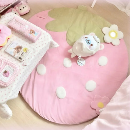 Siberry Pattern Floor Mat Bedroom Baby Cling Mat