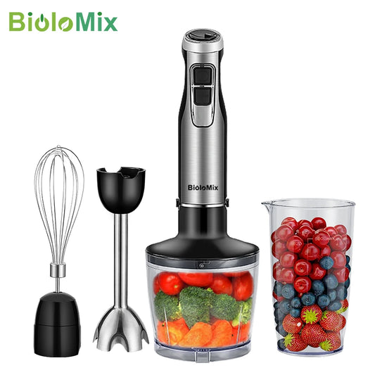 BioloMix 4 in 1 High Power 1200W Immersion Hand Stick Blender