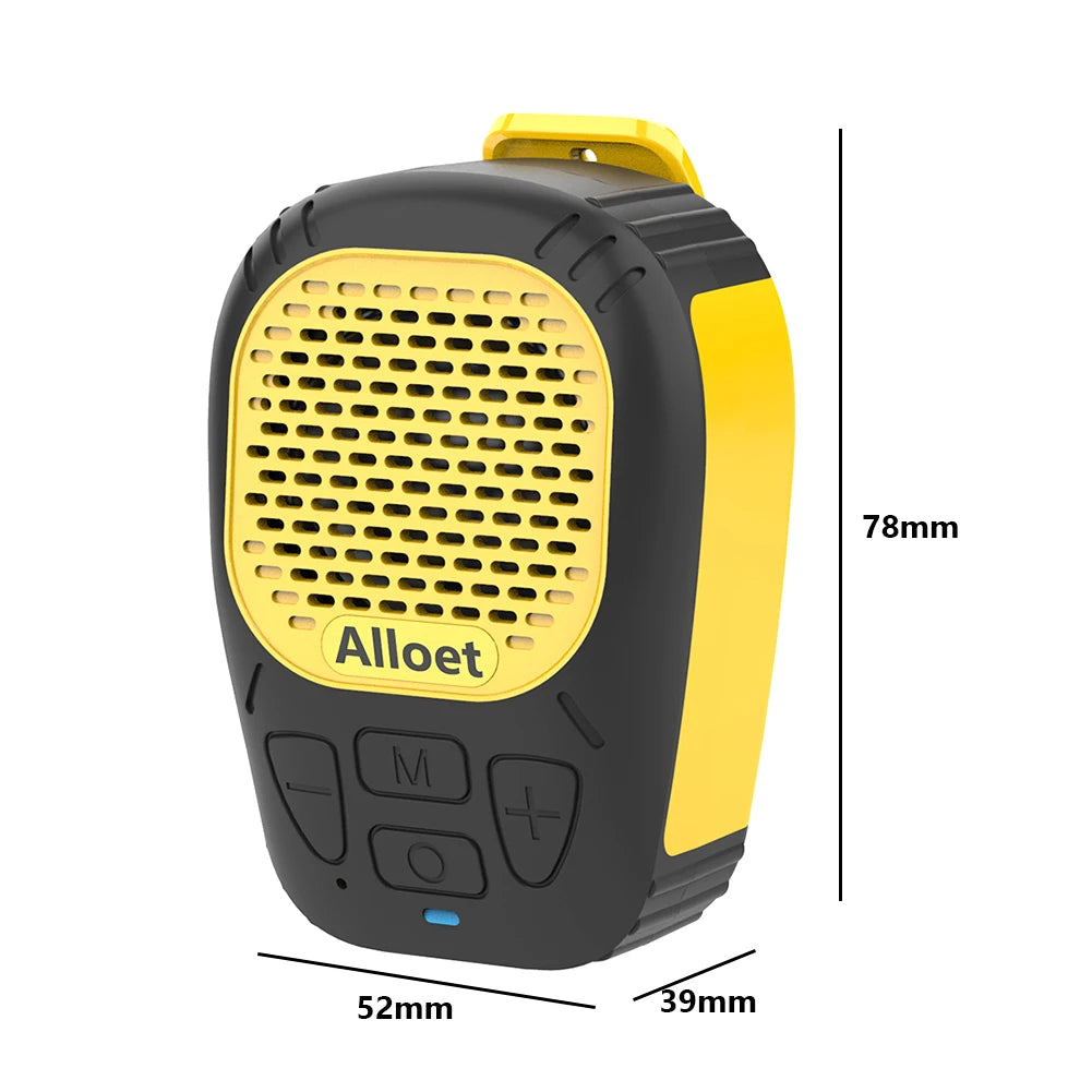 Wearable Bluetooth-Compatible5.3 Speaker Waterproof Mini Speaker Up To 30 Hours Battery Life Support TF Card Playback with Strap