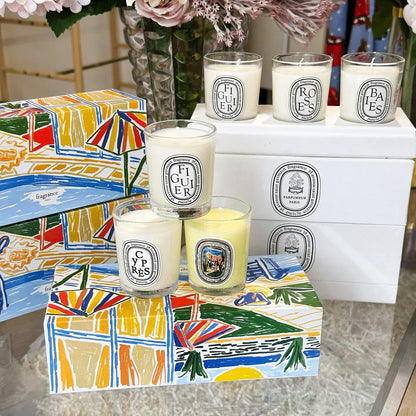 Aromatherapy Candle Natural Plant Scented Candles French Fragrance
