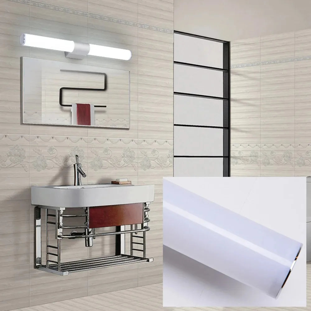 Joyinled LED Bathroom Mirror Light 12W Waterproof Wall Sconce Lamp with cold warm white for Vanity Cabinet Indoor Lighting