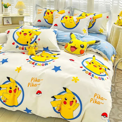Pokémon Series Eevee Dragon 100% Cotton 4-piece set