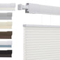 No Tools No Drill Top-Down Bottom Up Honeycomb Blinds for Windows, 1" Cell Fabric Cordless