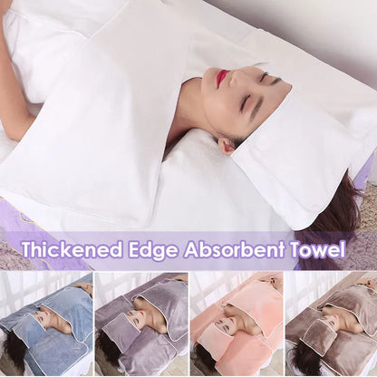 3Pcs Beauty Salon Fiber Towel Set Turban+ Towel + Pillow Cover Towels
