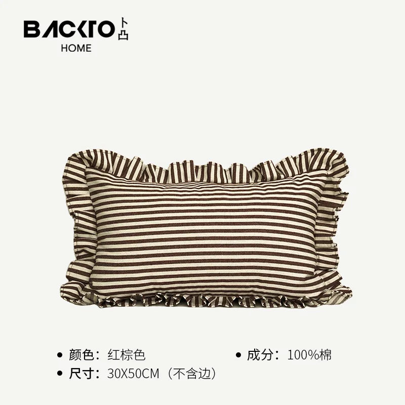 Candy Series 100% Cotton Pillowcase Nordic Style Sofa Living Room