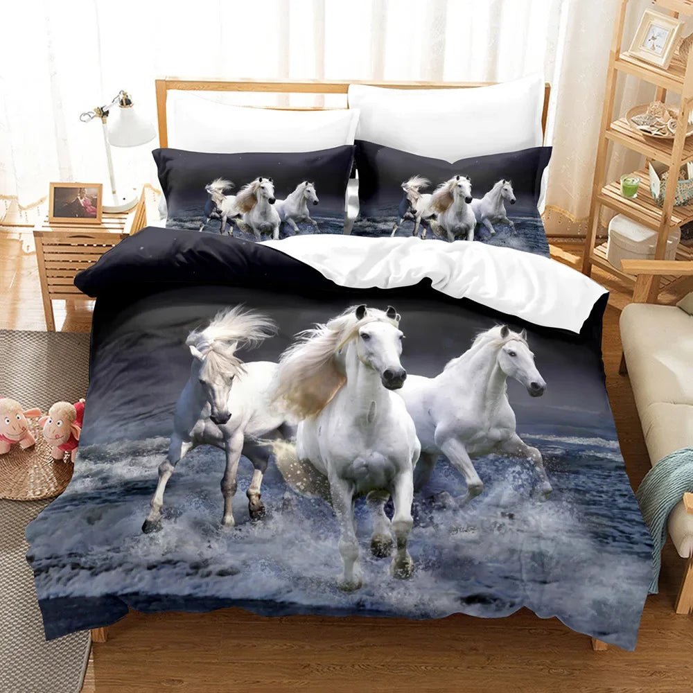 Luxury 3D Bedding Set Europe Queen King Double Duvet Cover Set