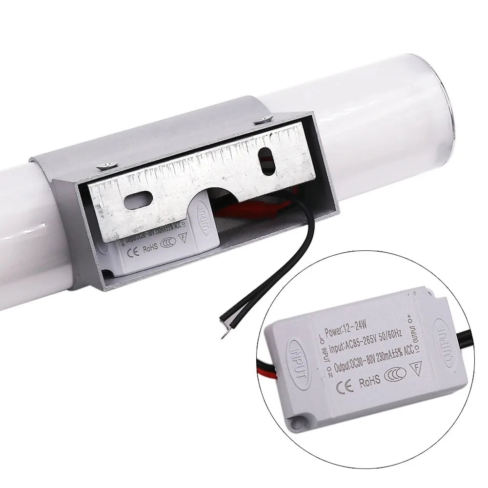 Joyinled LED Bathroom Mirror Light 12W Waterproof Wall Sconce Lamp with cold warm white for Vanity Cabinet Indoor Lighting
