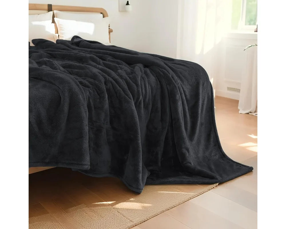 Electric Heated Blanket Full Size, Soft Oversized 4 Heat Levels & Auto Off, Machine Washable