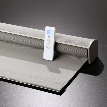 Polyester Wireless Zigbee Electric Automatic Smart Window Shade Motorized Roller Blind