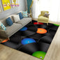 3D Classical Music Vintage Vinyl Record Area Rug, Carpet Rug for Living Room