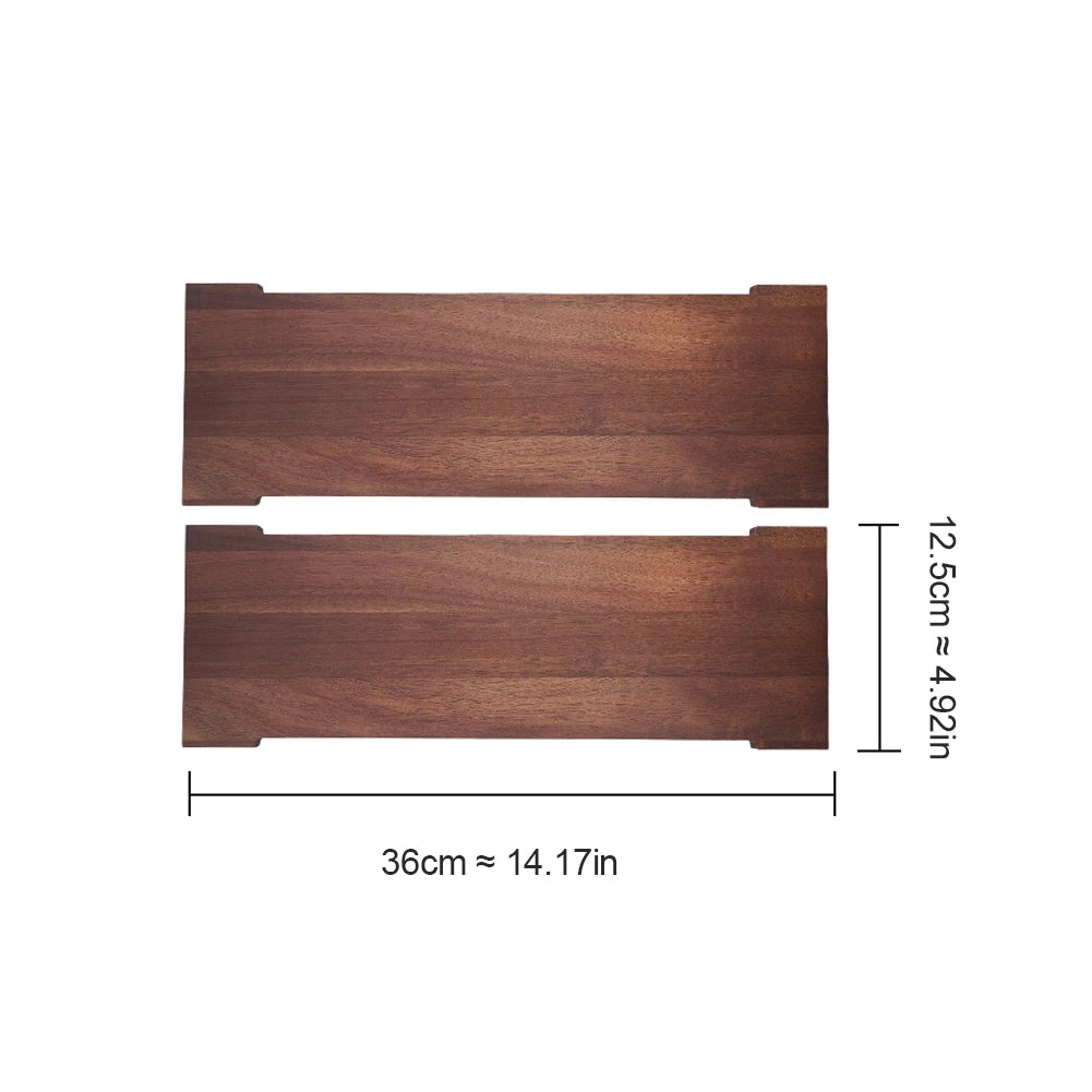 2Pcs Camping IGT Table Board Wooden BBQ Picnic Table Plate Multifunctional IGT Table Extension Board for Outdoor Camping