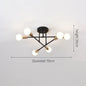 6-pack White Ceiling LED Ceiling Light, Modern Living Room