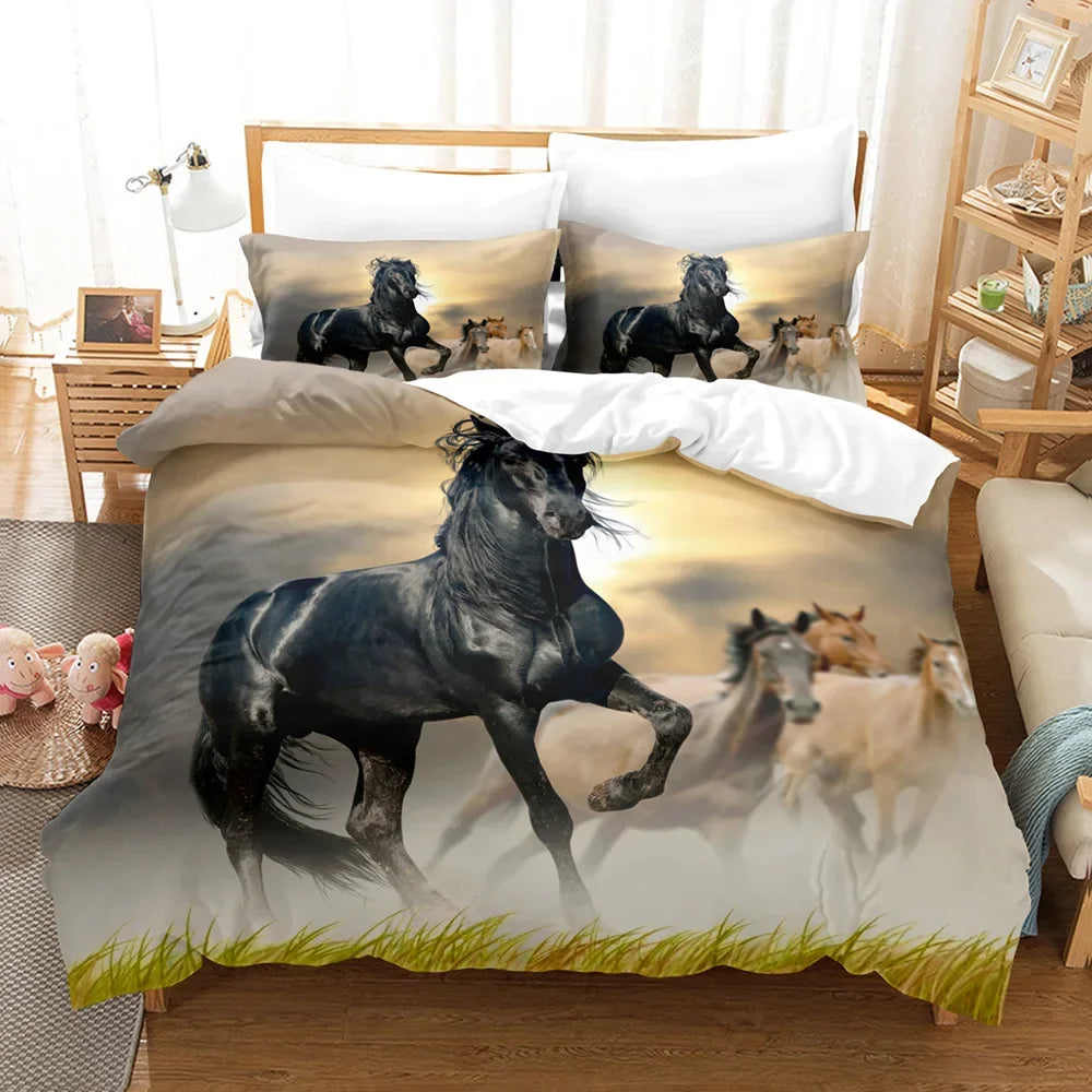 Luxury 3D Bedding Set Europe Queen King Double Duvet Cover Set