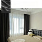 Gray Velvet Curtains Luxury Soft Chenille Blackout