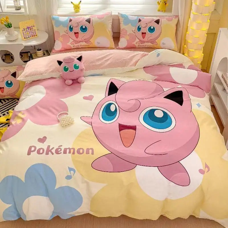 Pokémon Series Eevee Dragon 100% Cotton 4-piece set