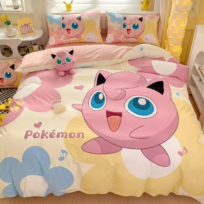Pokémon Series Eevee Dragon 100% Cotton 4-piece set