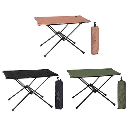Camping Foldable Table Aluminum Alloy Picnic Collapsible Table Tear Resistance Lightweight Camp Table Outdoor Travel Supplies